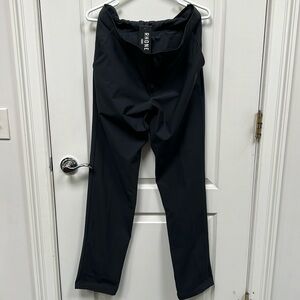 Rhône City Pants Size:33/32(hemmed) in Black with reflective back pocket & cuffs